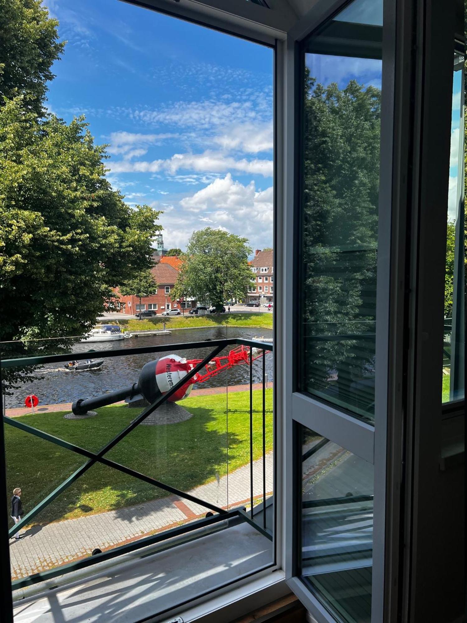 Ferienwohnung Seeloft Emden Exteriör bild